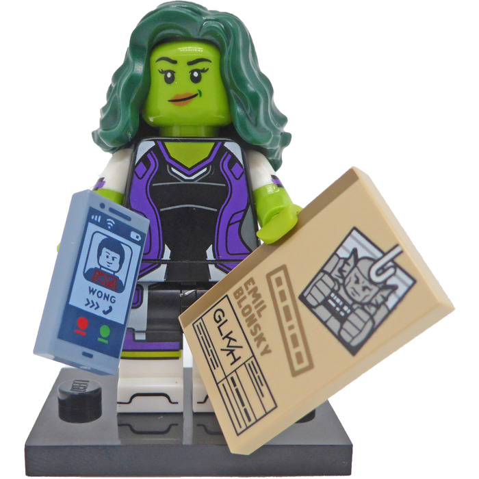 Конструктор LEGO Minifigures Marvel Series 2, 71039-5: Женщина Халк, 1 шт в упак 71039-5