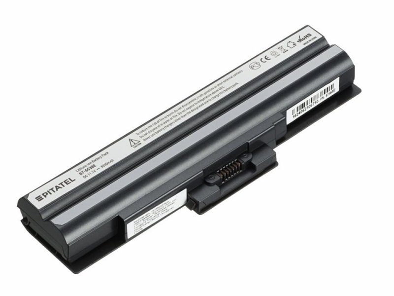 

Аккумулятор для Sony VGP-BPS13, VGP-BPS21A, VGP-BPS21B, 5200mAh