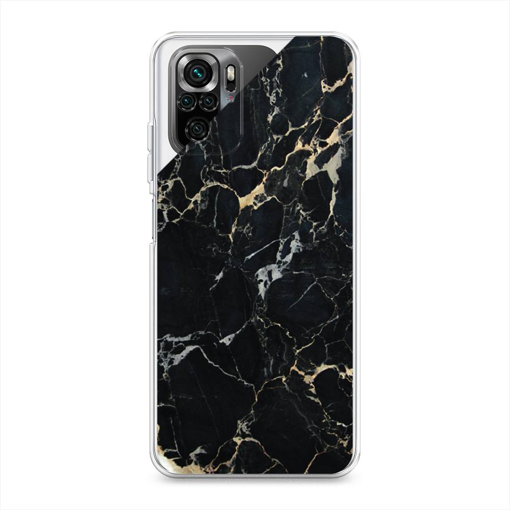 

Чехол Awog на Poco M5s / Сяоми Поко M5s "Черный мрамор уголок", Черный;золотистый, 316250-3