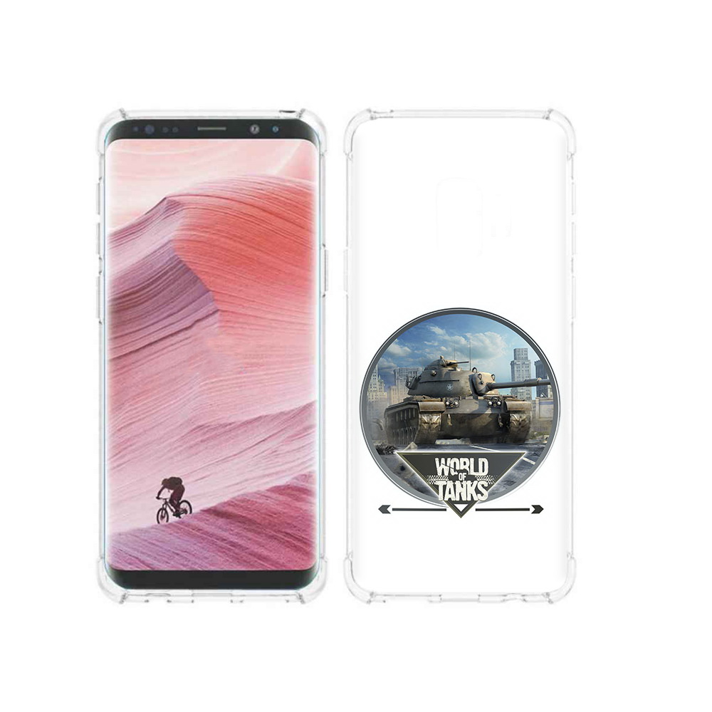 

Чехол MyPads Tocco для Samsung Galaxy S9 Мир танков (PT101623.567.119), Прозрачный, Tocco