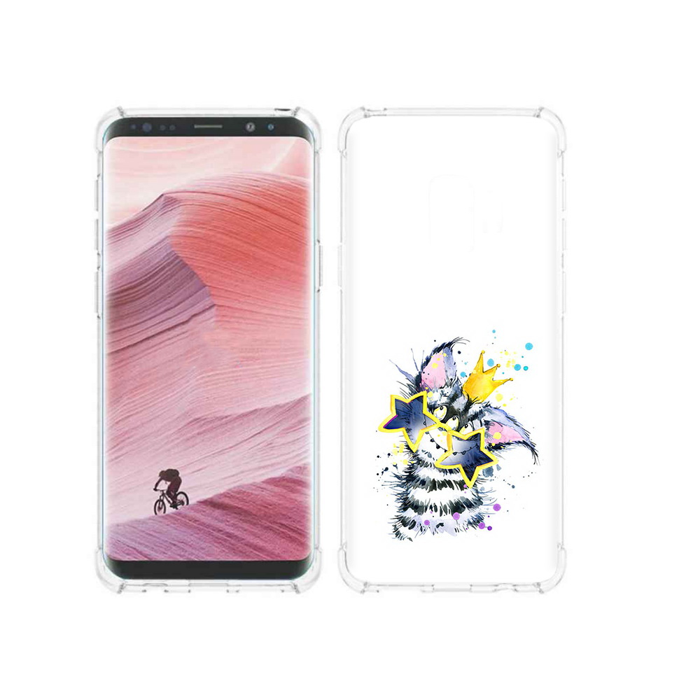 

Чехол MyPads Tocco для Samsung Galaxy S9 Мартовский Нуся (PT101623.567.114), Прозрачный, Tocco