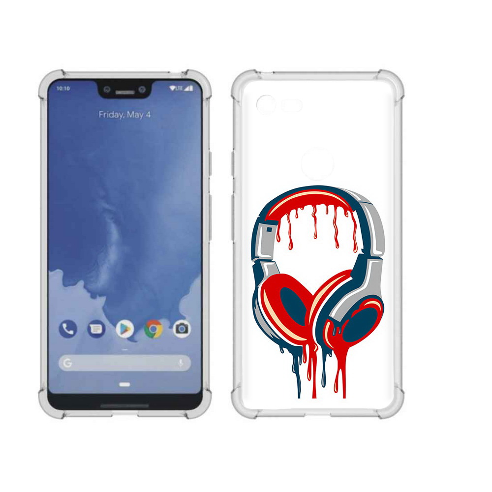 

Чехол MyPads Tocco для Google Pixel 3 XL не делай громко, Прозрачный, Tocco