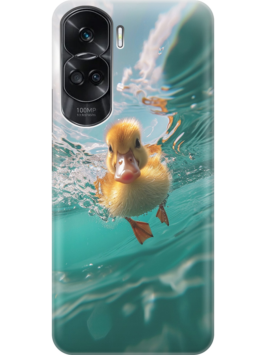 

Силиконовый чехол на Honor 90 Lite с принтом "Подводный утенок", Прозрачный;голубой;желтый, 772622612