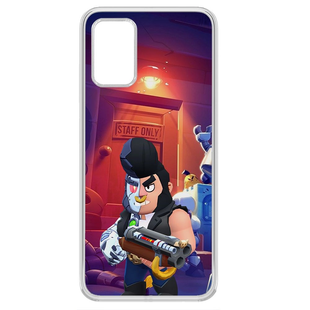 

Чехол-накладка Brawl Stars-Б-800 для Samsung Galaxy A03s (A037), Прозрачный