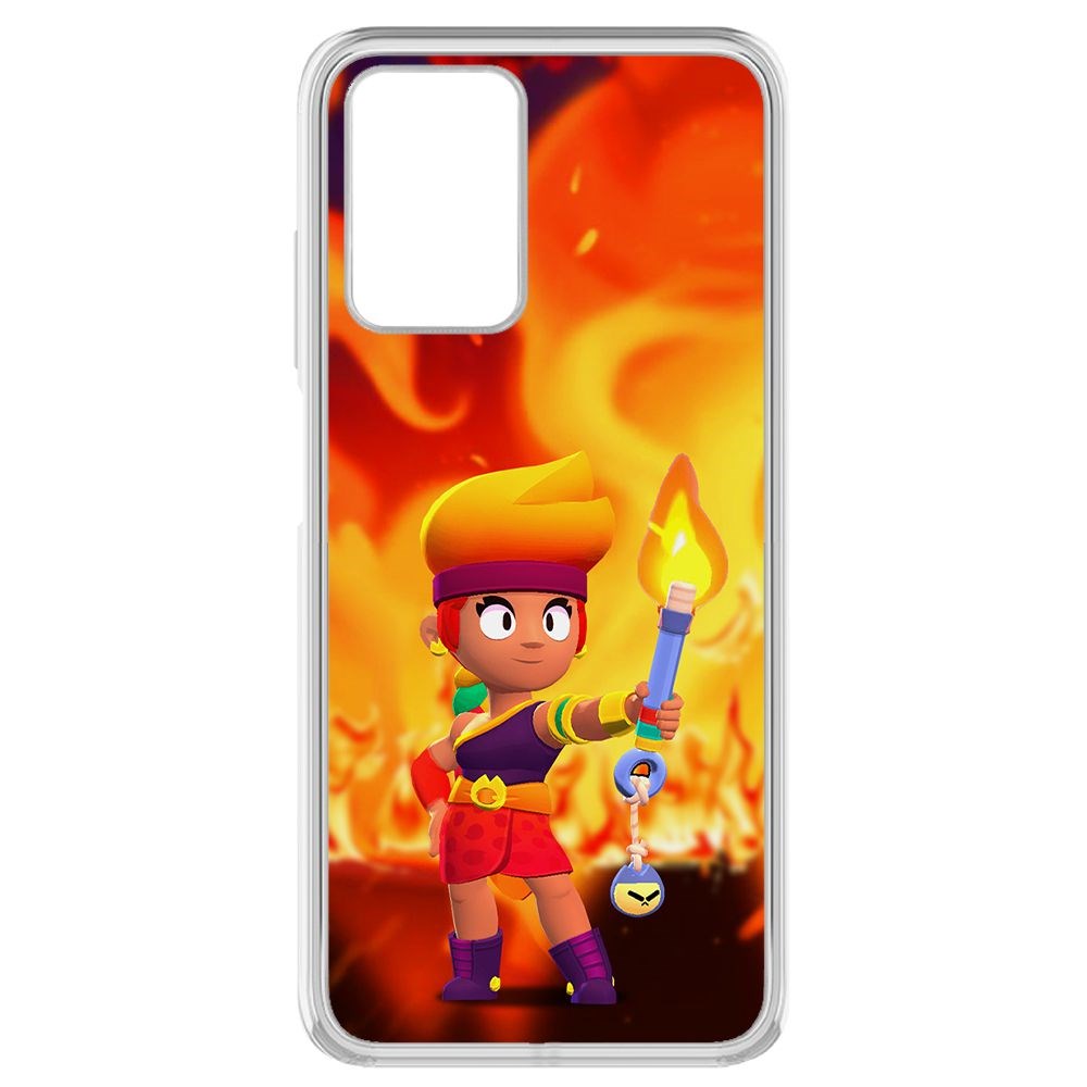 Чехол-накладка Brawl Stars-Амбер для Xiaomi Redmi 10