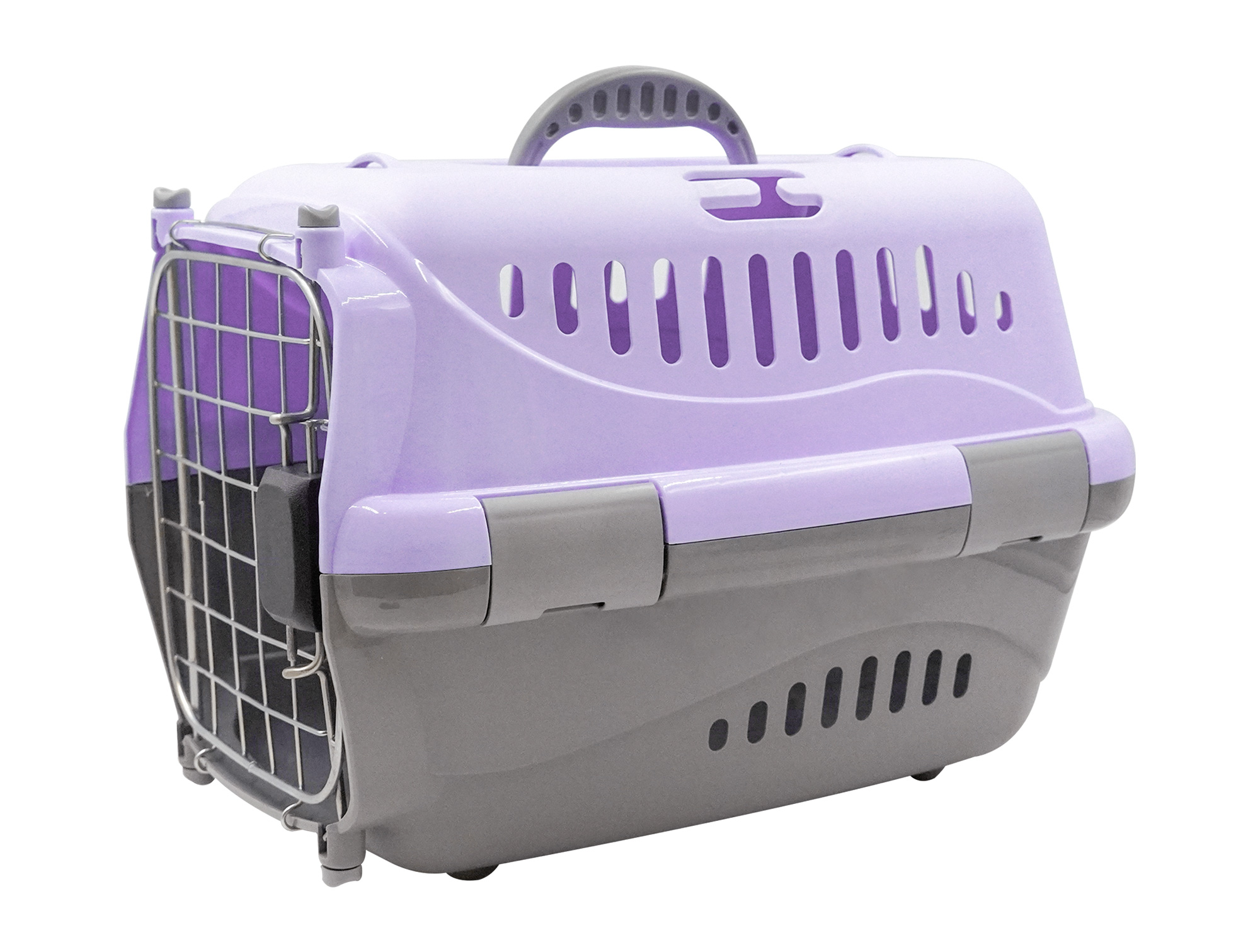 

Контейнер для собак ZooExpress 36x55x34см фиолетовый, Турне АВИА