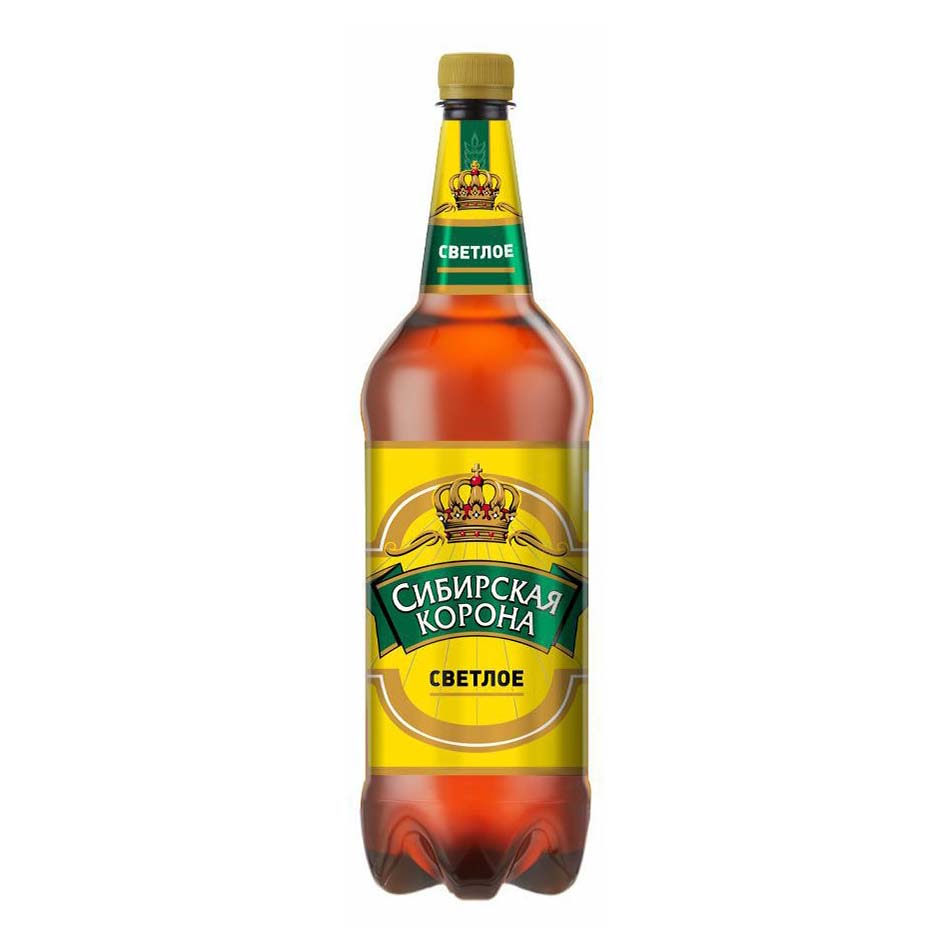 

Пиво Сибирская Корона светлое фильтрованное 4,9% 1,15 л