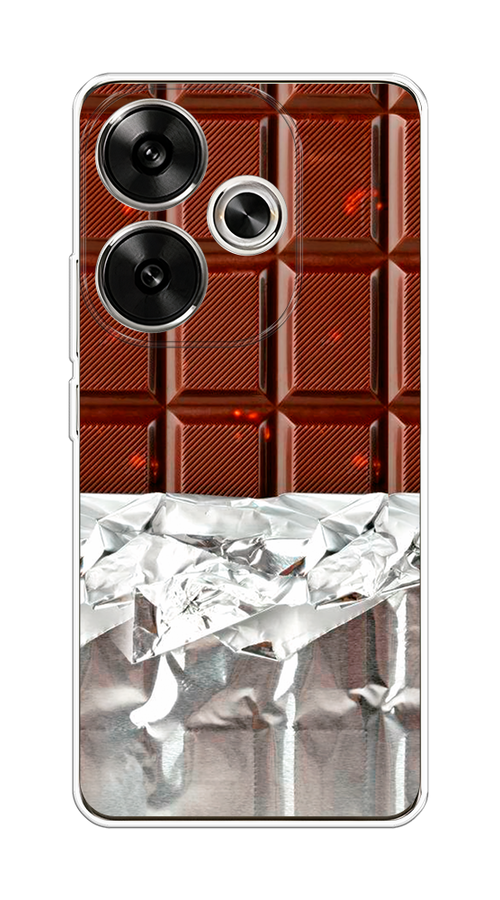 

Чехол на Xiaomi Redmi Turbo 3 "Шоколад в обертке", Коричневый, 322150-1