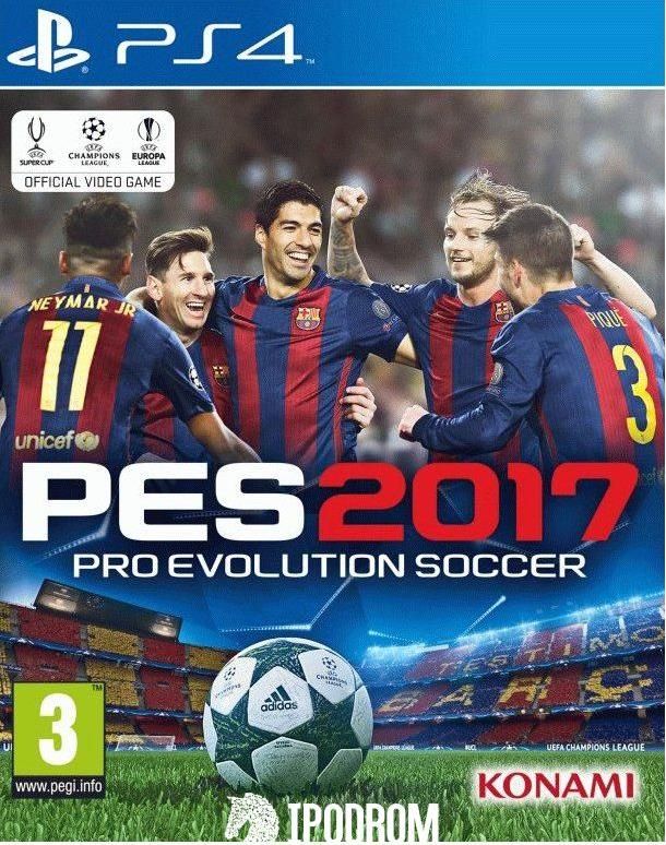 фото Игра pro evolution soccer 2017 (pes 2017) русская версия (ps4) konami