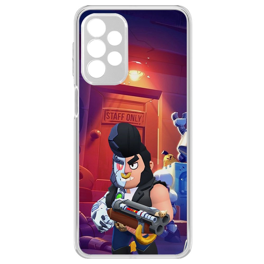 

Чехол-накладка Brawl Stars-Б-800 для Samsung Galaxy A23 (A235), Прозрачный