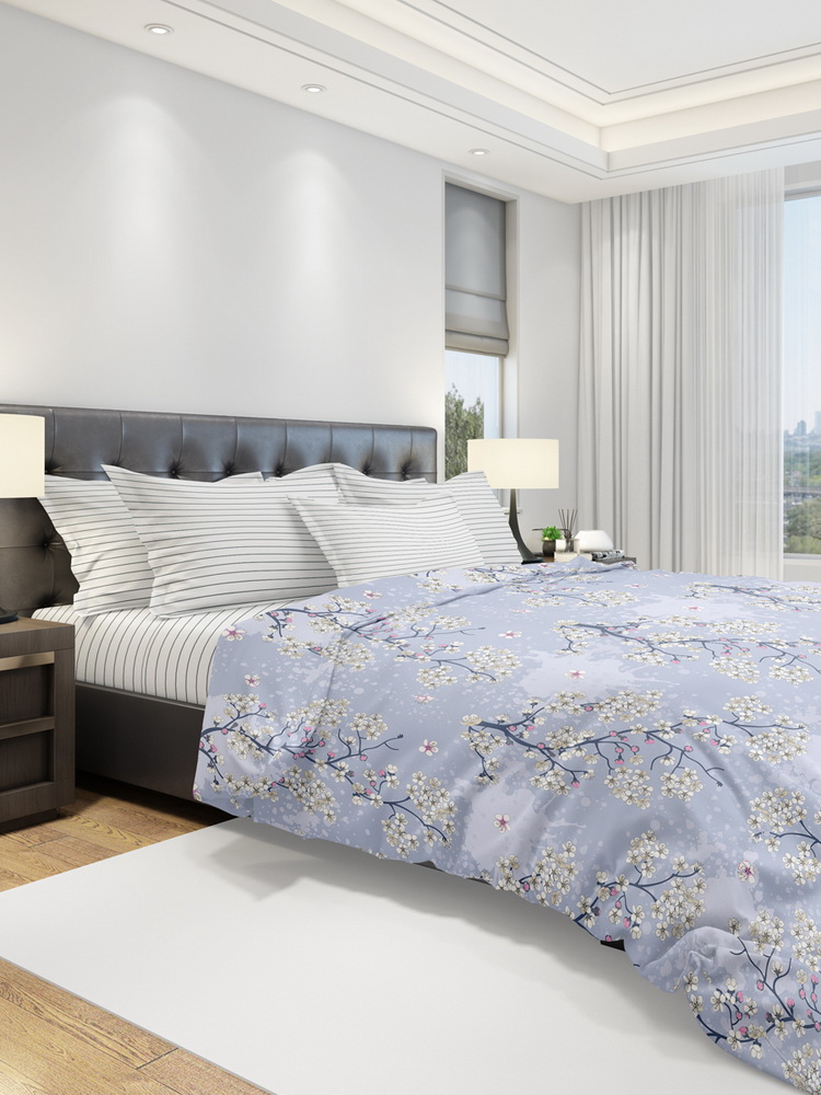 

КПБ Amore Mio URG QR Sakura DOUBLE B, ECO COTTON 2-х сп
