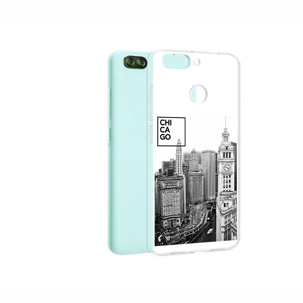 

Чехол MyPads Tocco для ZTE Blade V9 Vita черно белый чикаго (PT136572.445.689), Прозрачный, Tocco