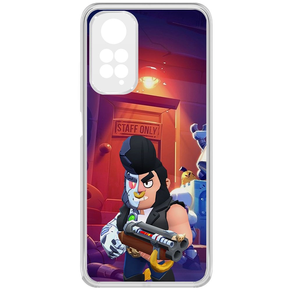 

Чехол-накладка Brawl Stars-Б-800 для Xiaomi Redmi Note 11S, Прозрачный