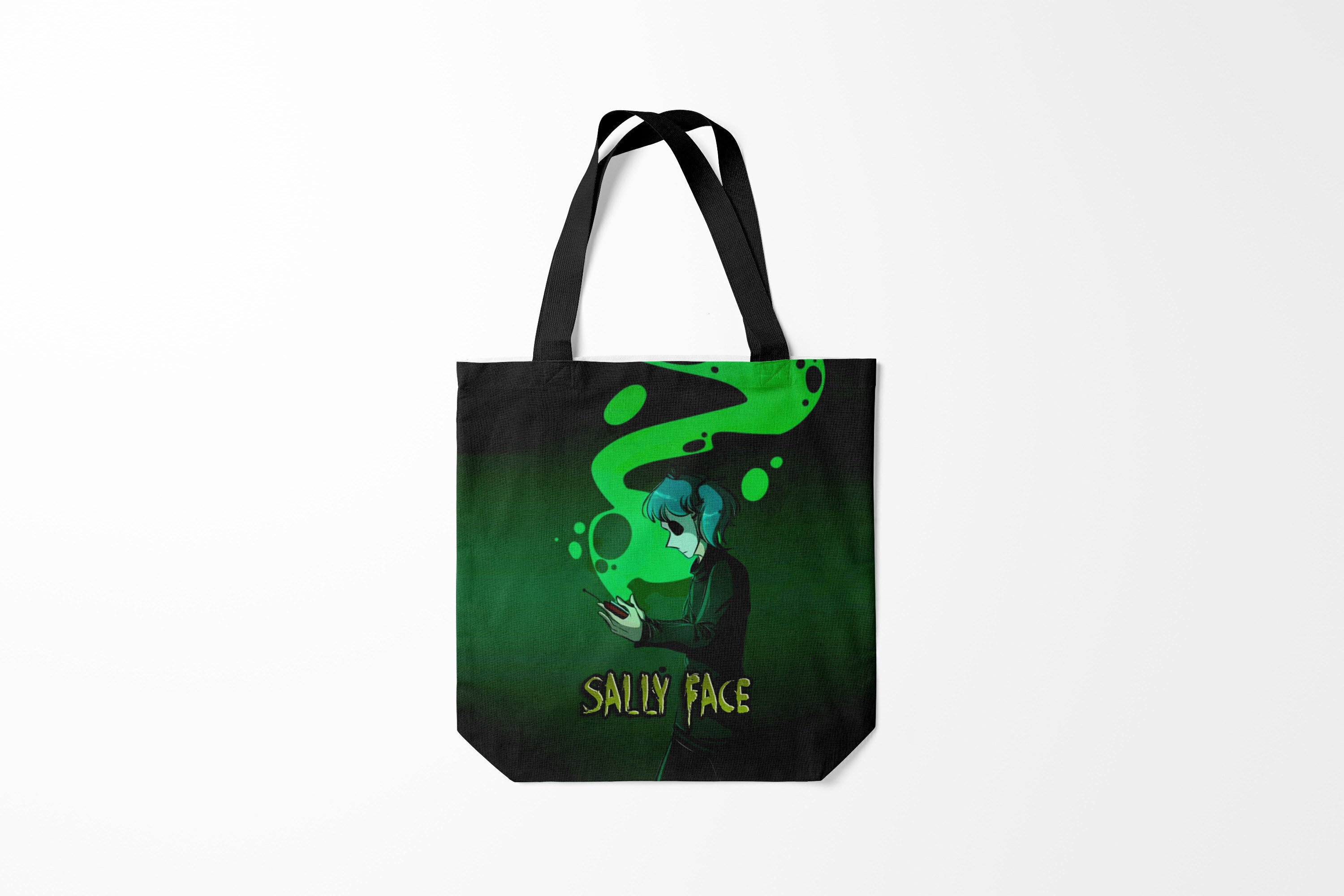 

Сумка шoппер унисекс Burnettie Sally Face, черный, Sally Face