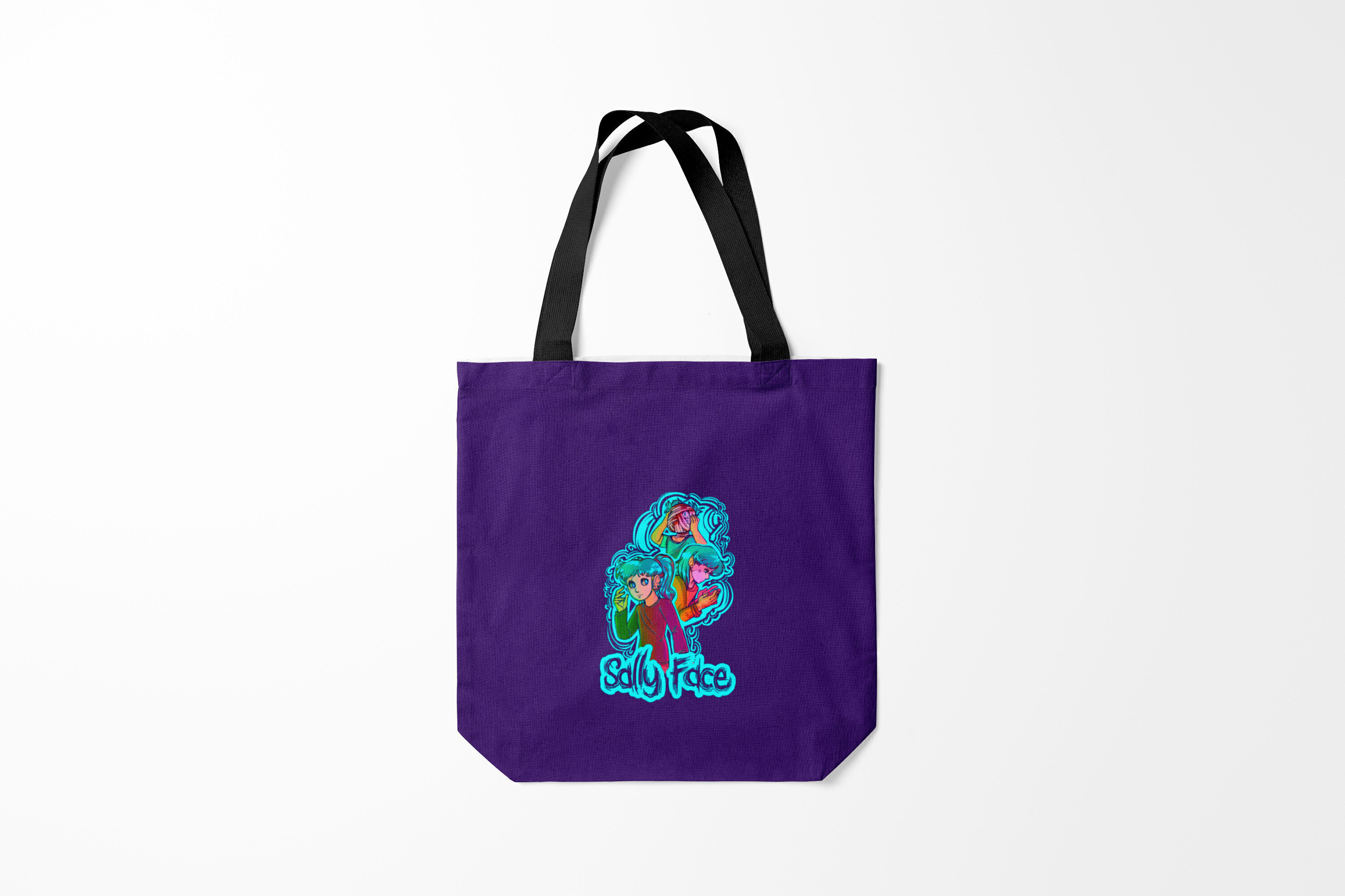 

Сумка шoппер унисекс Burnettie Sally Face, белый, Sally Face