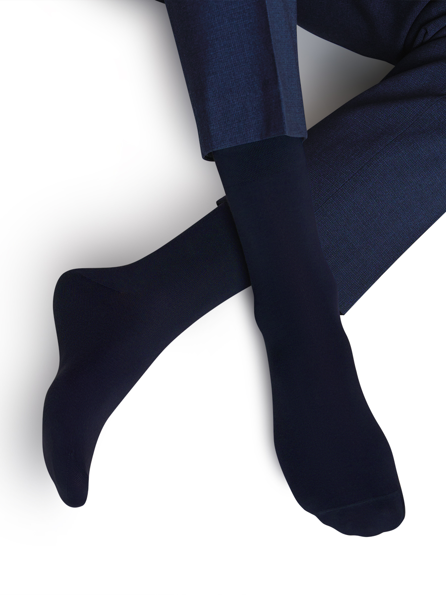 Комплект носков мужских Omsa 93164-10 синих 39-41