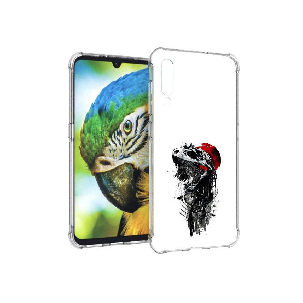 

Чехол MyPads Tocco для Xiaomi Mi 9 вымерший динозавр (PT126035.255.284), Прозрачный, Tocco
