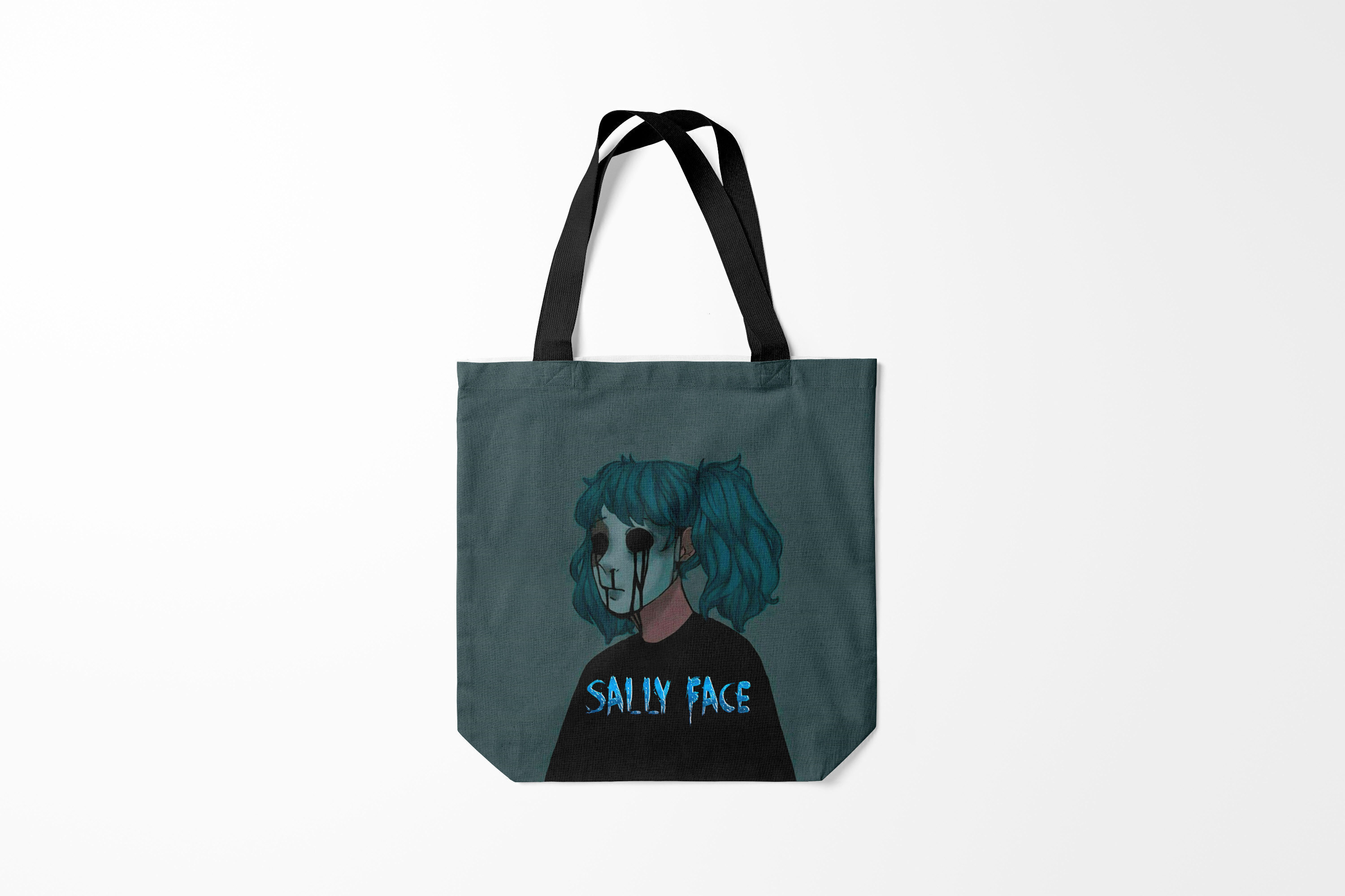 

Сумка шoппер унисекс Burnettie Sally Face, белый, Sally Face