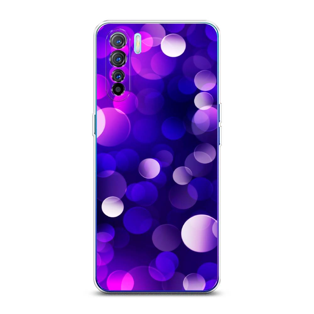 

Чехол на Oppo A91 "Абстракция 27", Фиолетовый, 252450-3