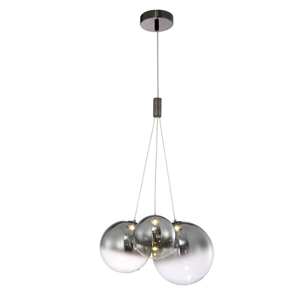 фото Подвесной светодиодный светильник crystal lux elche sp3 chrome