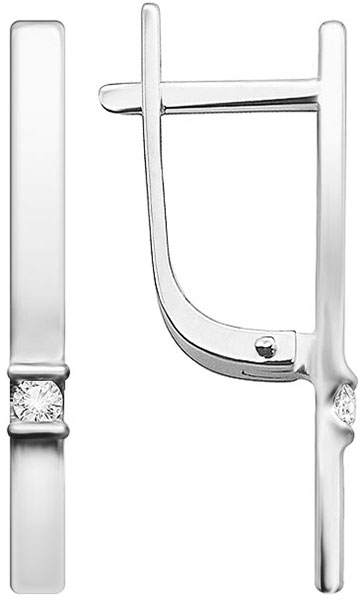 

Серьги из белого золота с бриллиантом Vesna jewelry 2931-251-00-00, 2931-251-00-00