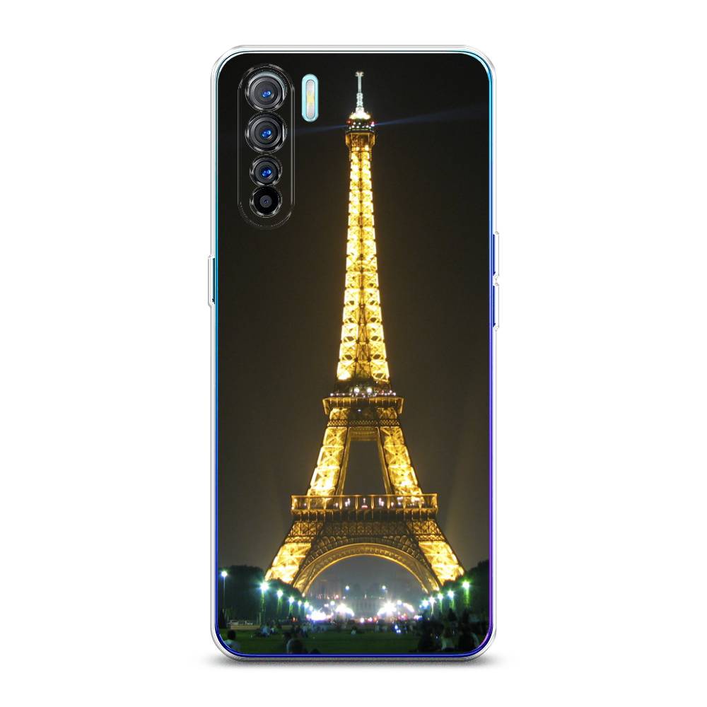 

Чехол на Oppo A91 "Париж 2", Желтый;серый, 252450-2