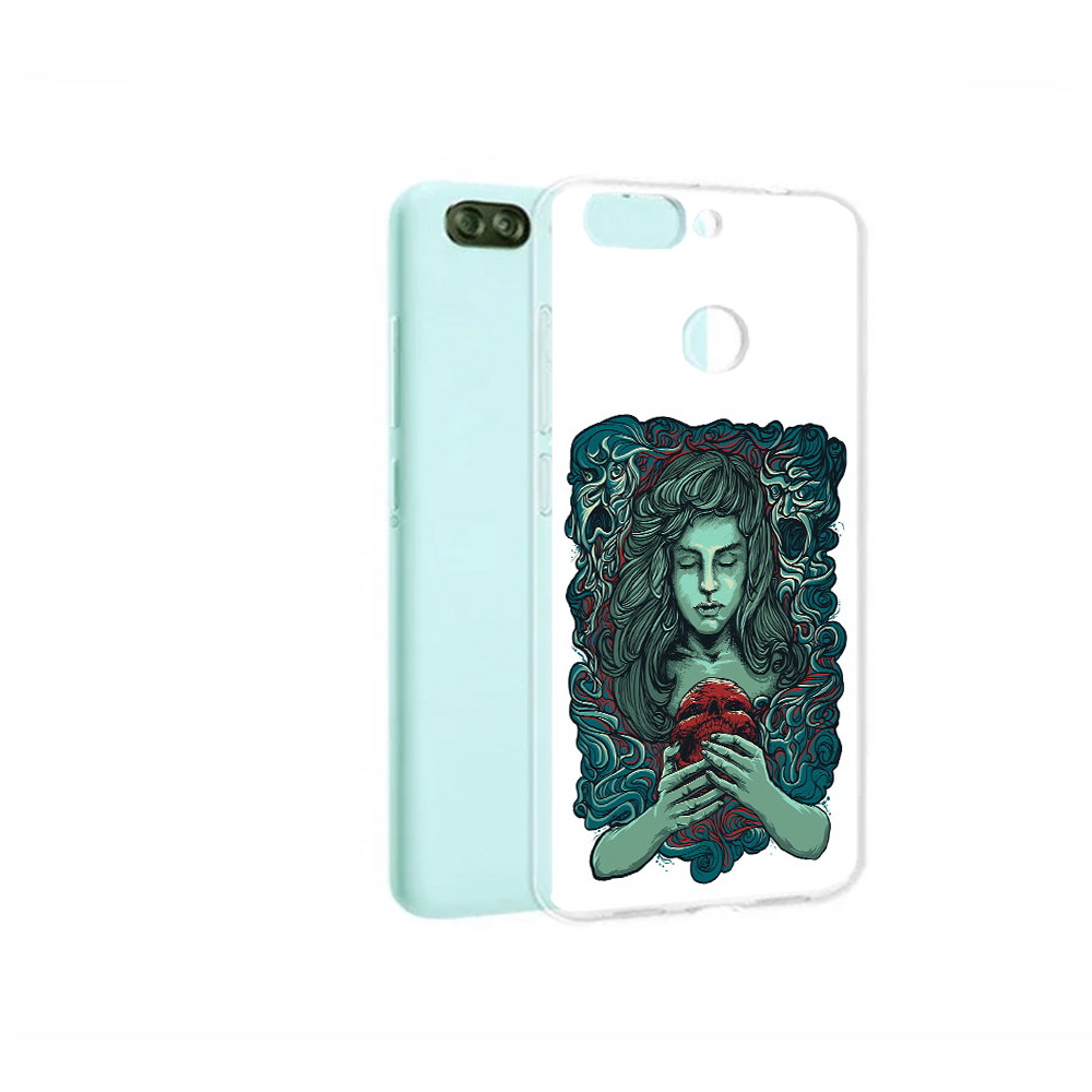 

Чехол MyPads Tocco для ZTE Blade V9 Vita спящая девушка (PT136572.445.619), Прозрачный, Tocco