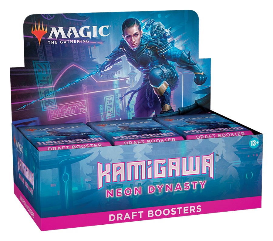 

Драфт дисплей MTG Kamigawa Neon Dynasty на английском языке, Дисплей