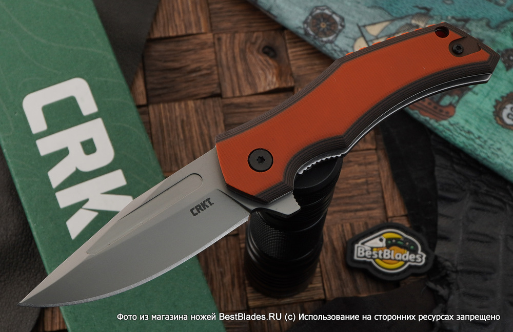 

Складной нож CRKT Fawkes, Коричневый;оранжевый, Fawkes