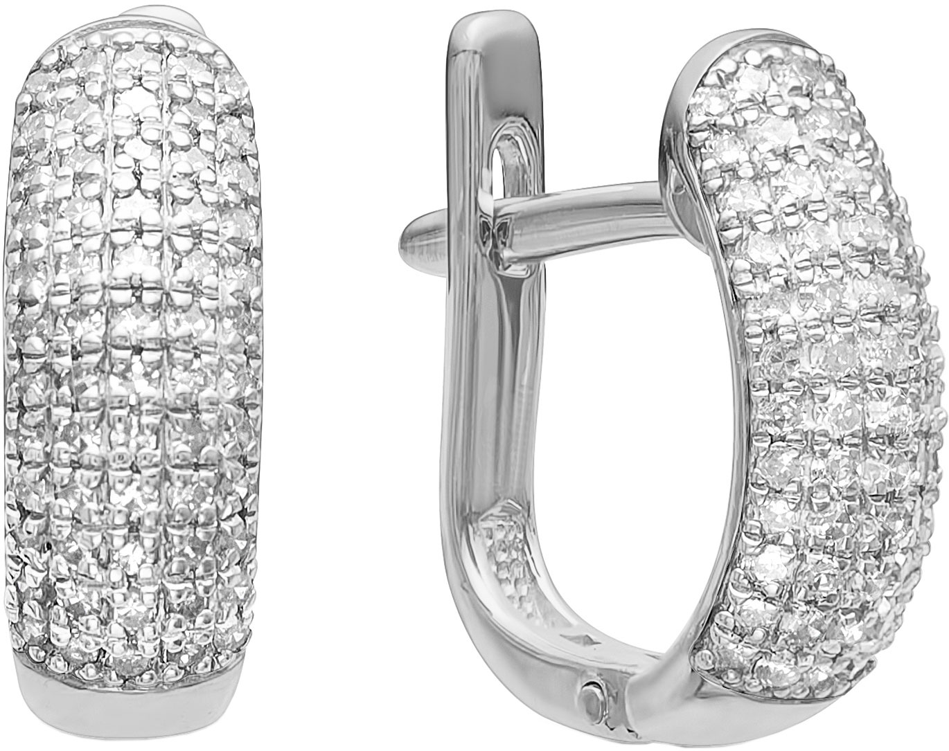 

Серьги женские Vesna jewelry 2067-251-01-00 из белого золота, бриллиант, 2067-251-01-00