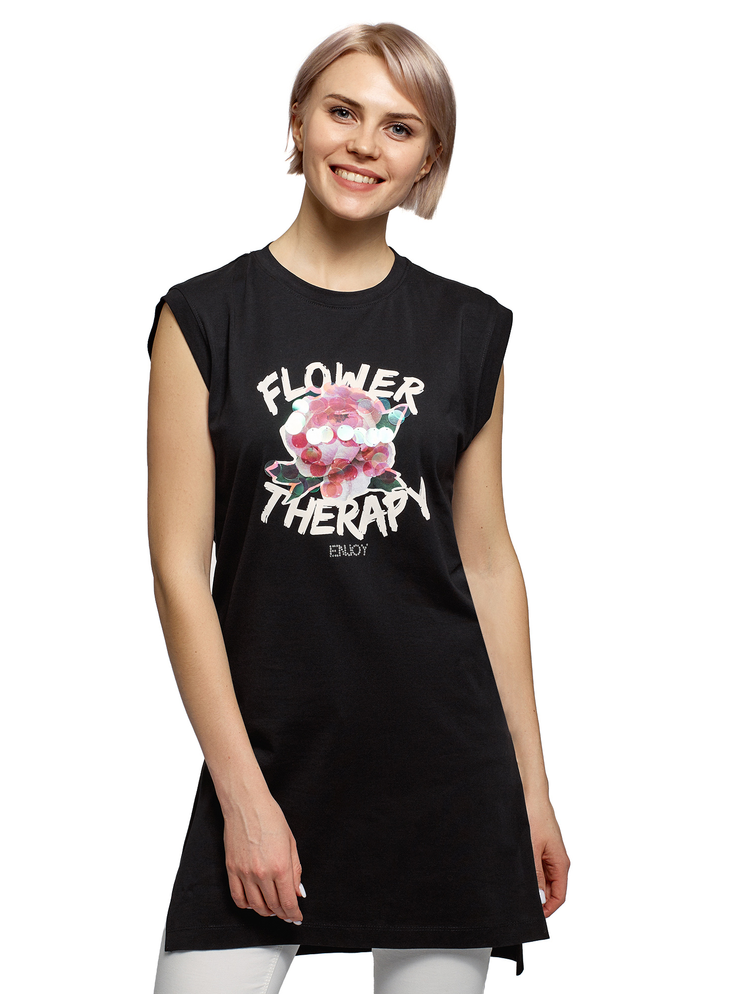 

Платье женское oodji 14008040-2 черное S, Черный, 14008040-2