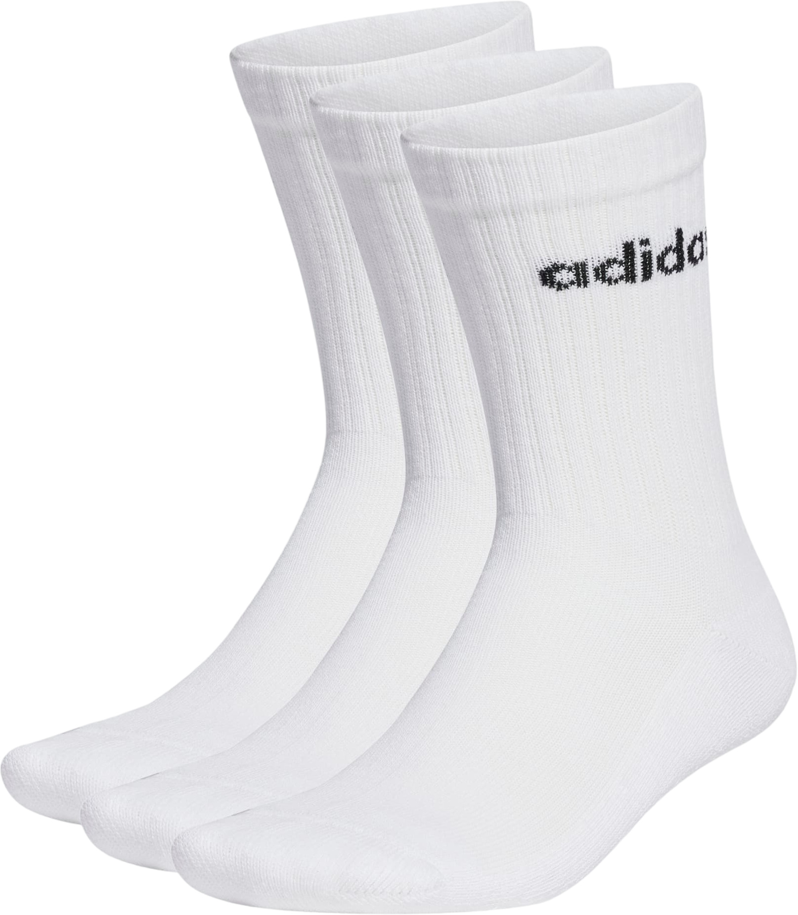 

Комплект носков мужских adidas C LIN CREW 3P белых M, Белый, C LIN CREW 3P