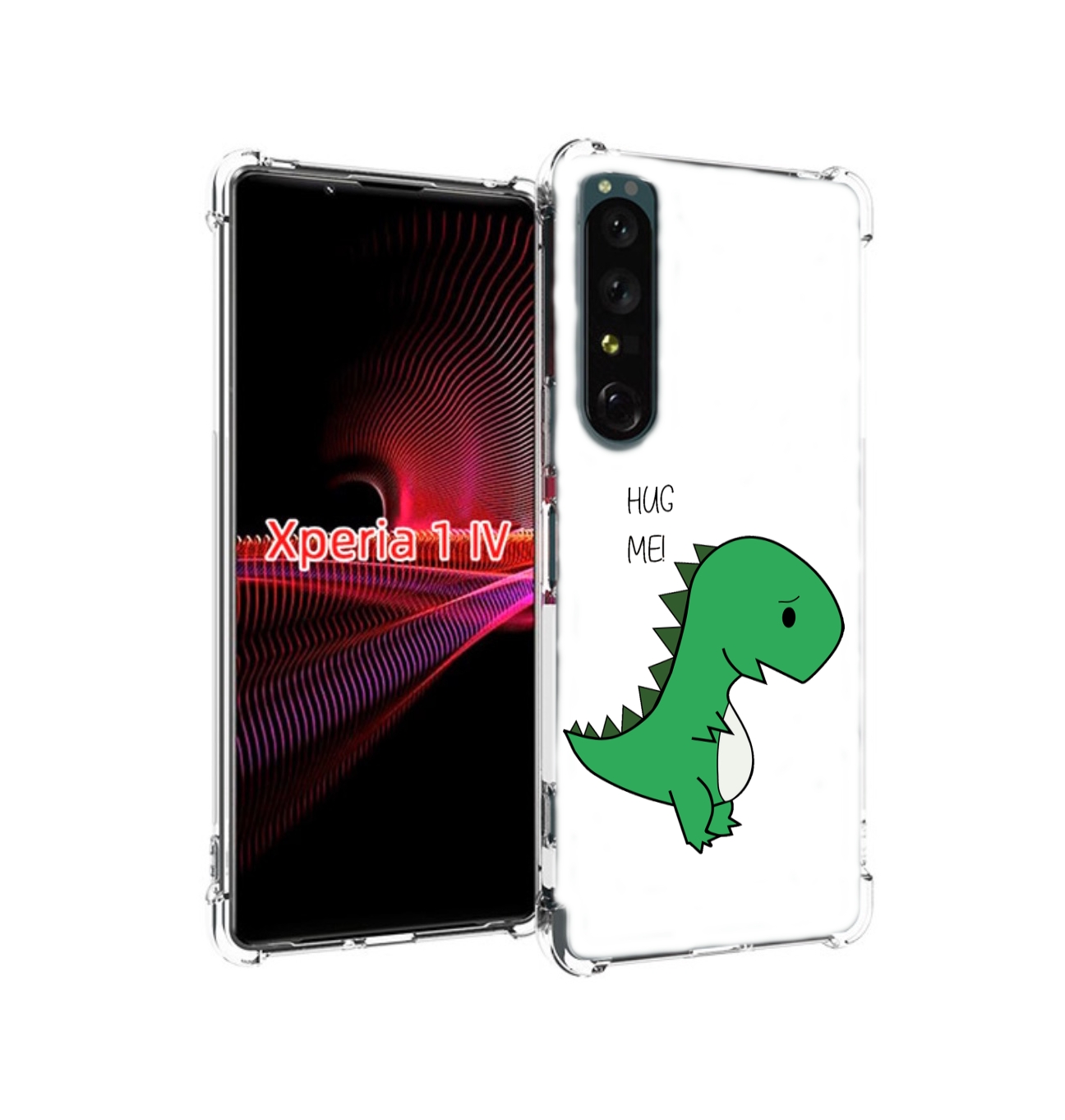 

Чехол накладка MyPads динозаврик для Sony Xperia 1 IV, Прозрачный, Tocco