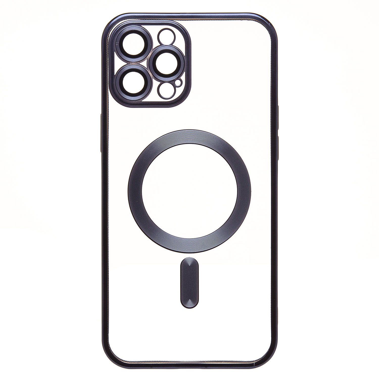 

Чехол iPhone 12 Pro Max силиконовый MagSafe 7 <синий титан>