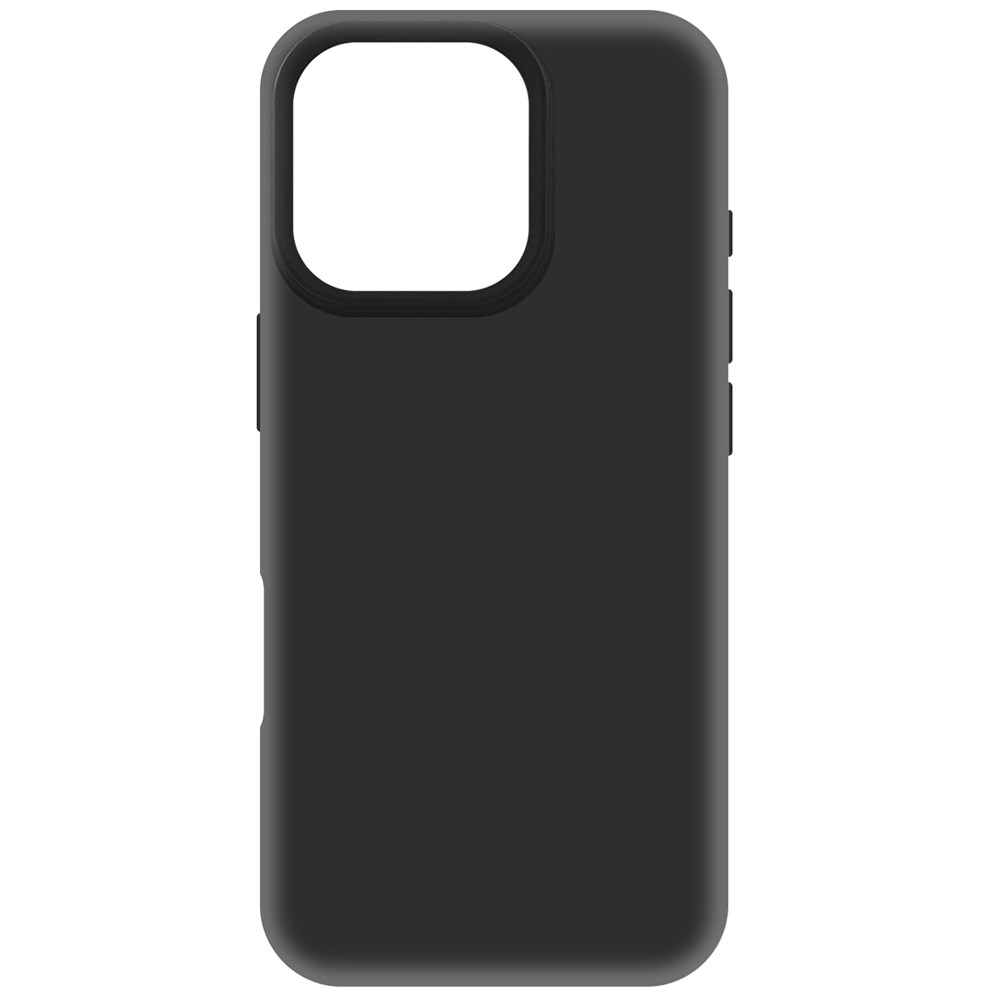

Чехол-накладка Krutoff Soft Case для iPhone 16 Pro черный