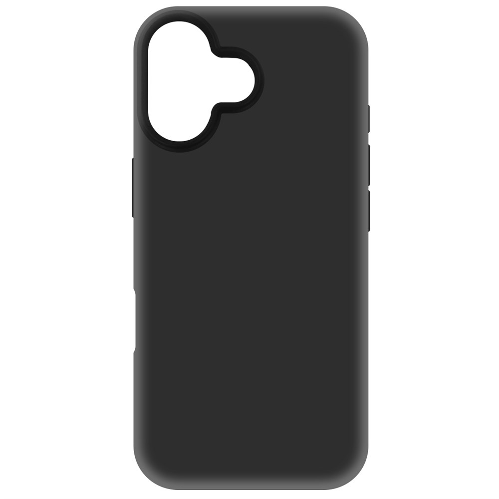 

Чехол-накладка Krutoff Soft Case для iPhone 16 черный