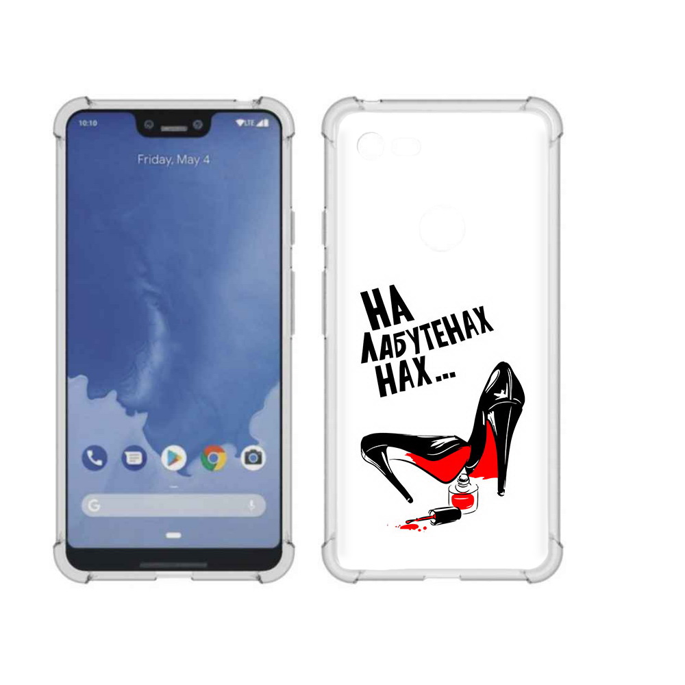 

Чехол MyPads Tocco для Google Pixel 3 XL на лабутенах, Прозрачный, Tocco