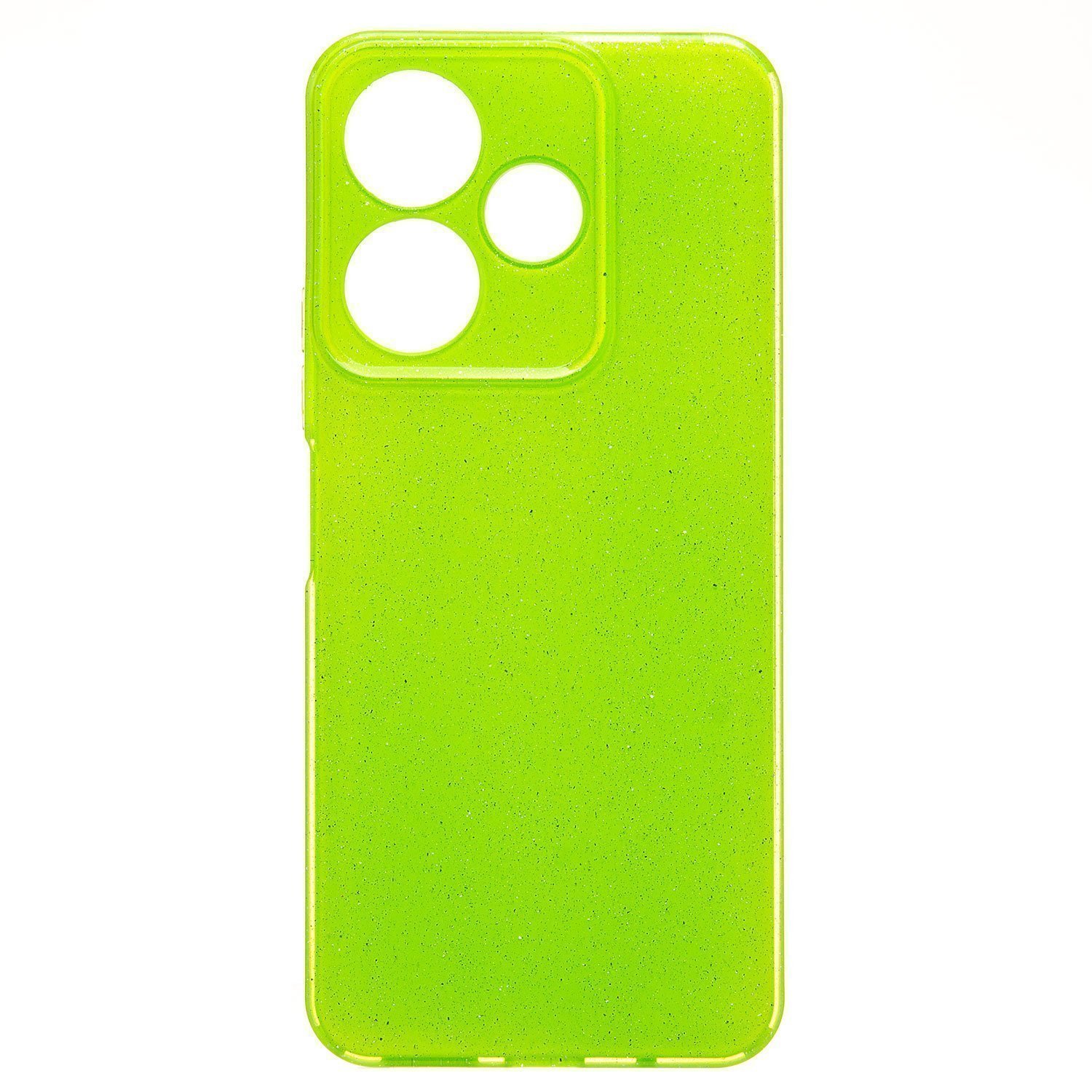 

Чехол Xiaomi Redmi 13 (24040RN64Y) силиконовый с блестками 3 <светло-зеленый>