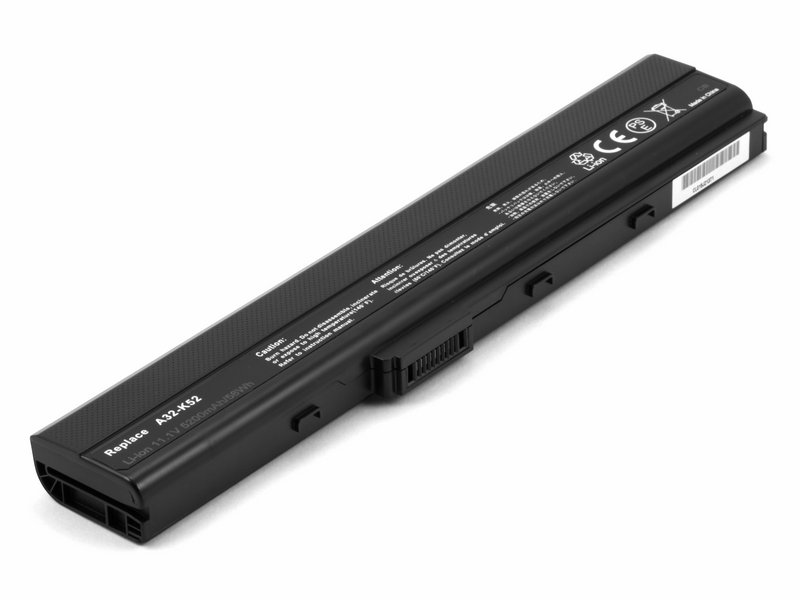 

Аккумулятор для Asus A32-K42, A32-K52, A32-N82 5200mAh