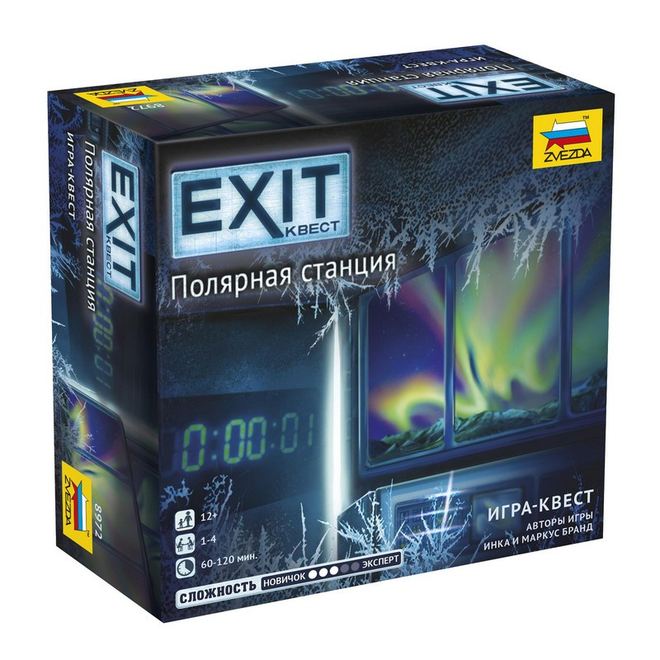 

Настольная игра EXIT Квест. Полярная станция