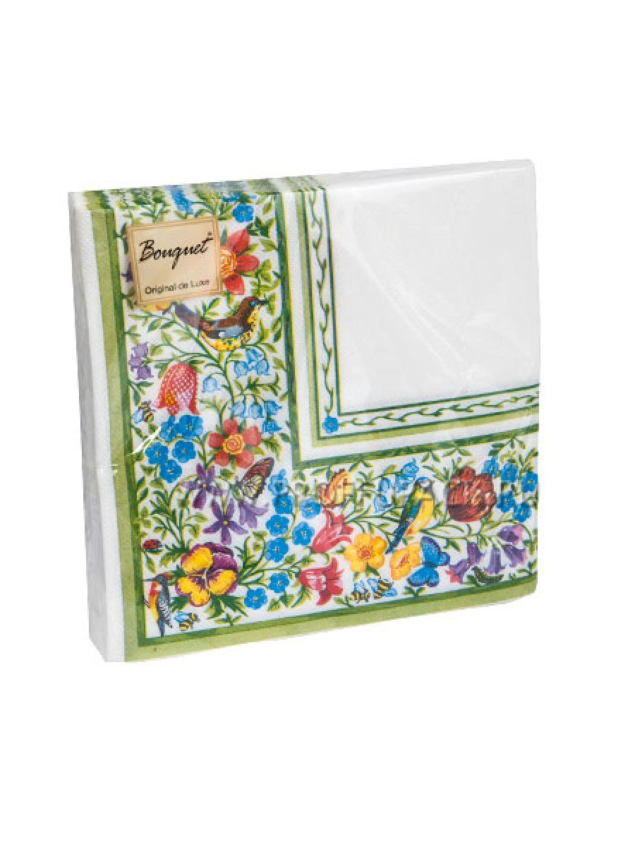 

Салфетки бумажные Art Bouquet Пасхальная открытка 33 x 33 см 20 шт, Разноцветный