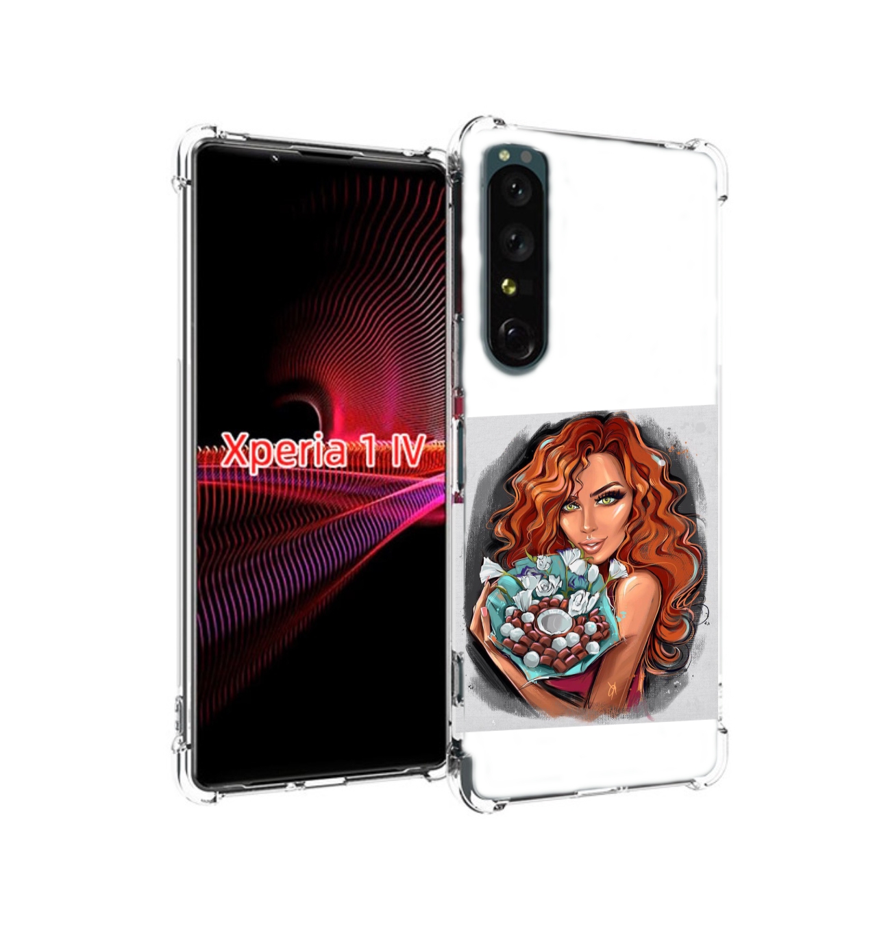 

Чехол накладка MyPads девушка-с-кокосовым-букетом женский для Sony, Прозрачный, Tocco