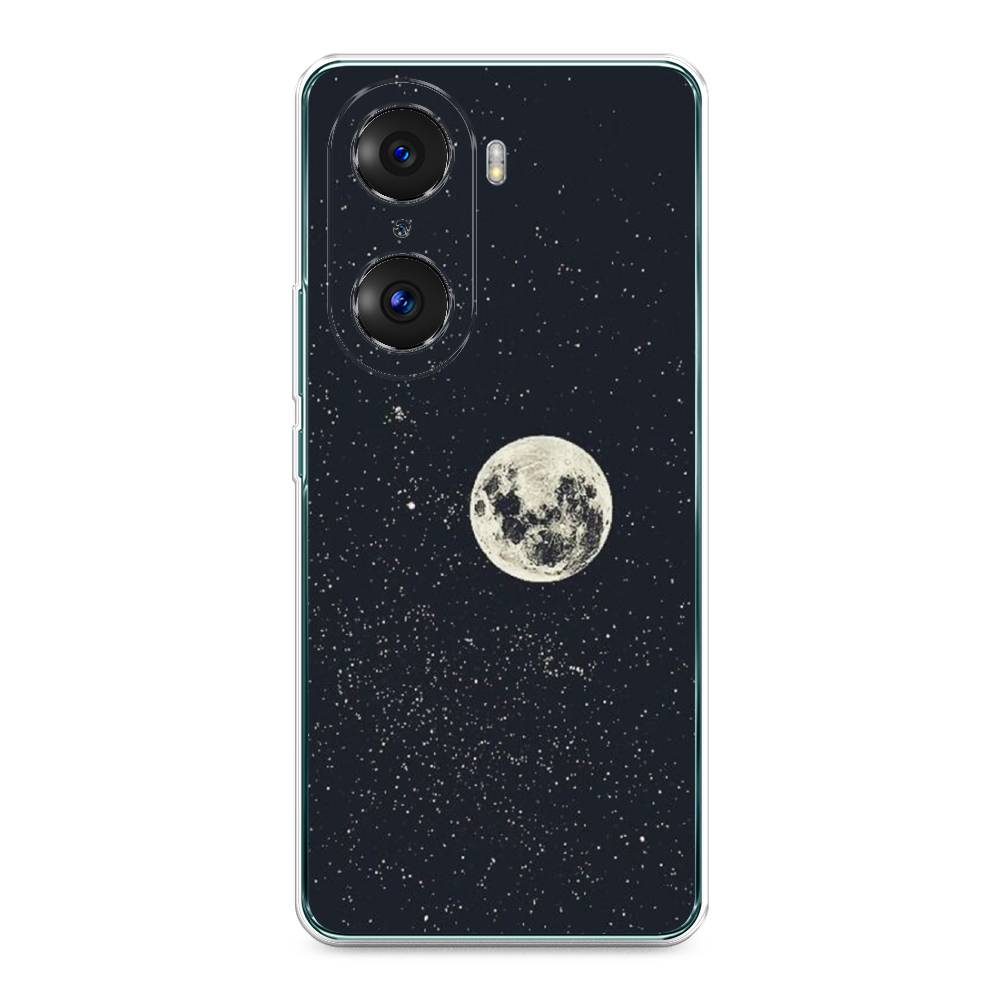 

Чехол на Honor 60 Pro "Полнолуние", Красный, 6106750-2