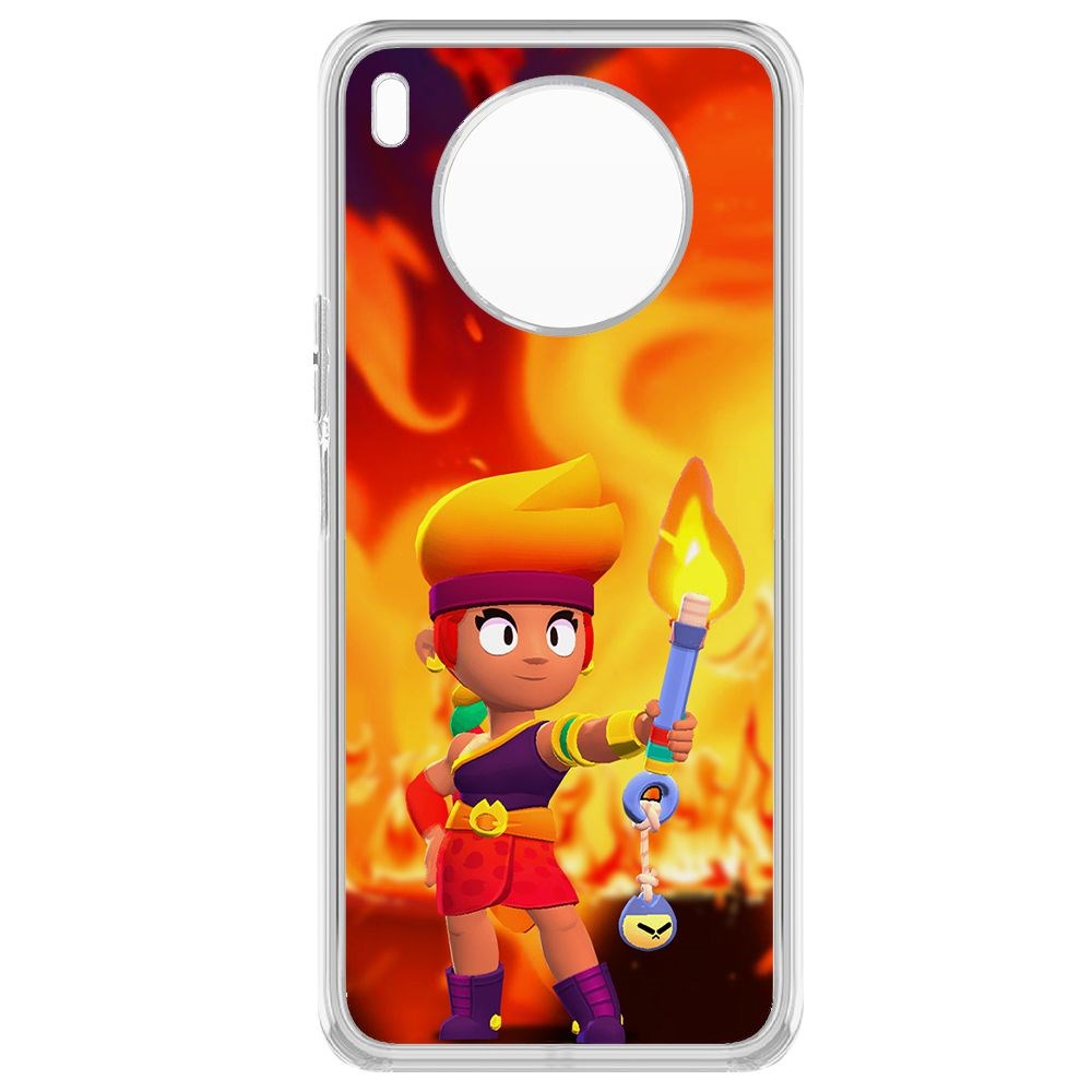 

Чехол-накладка Brawl Stars-Амбер для Huawei Nova 8i