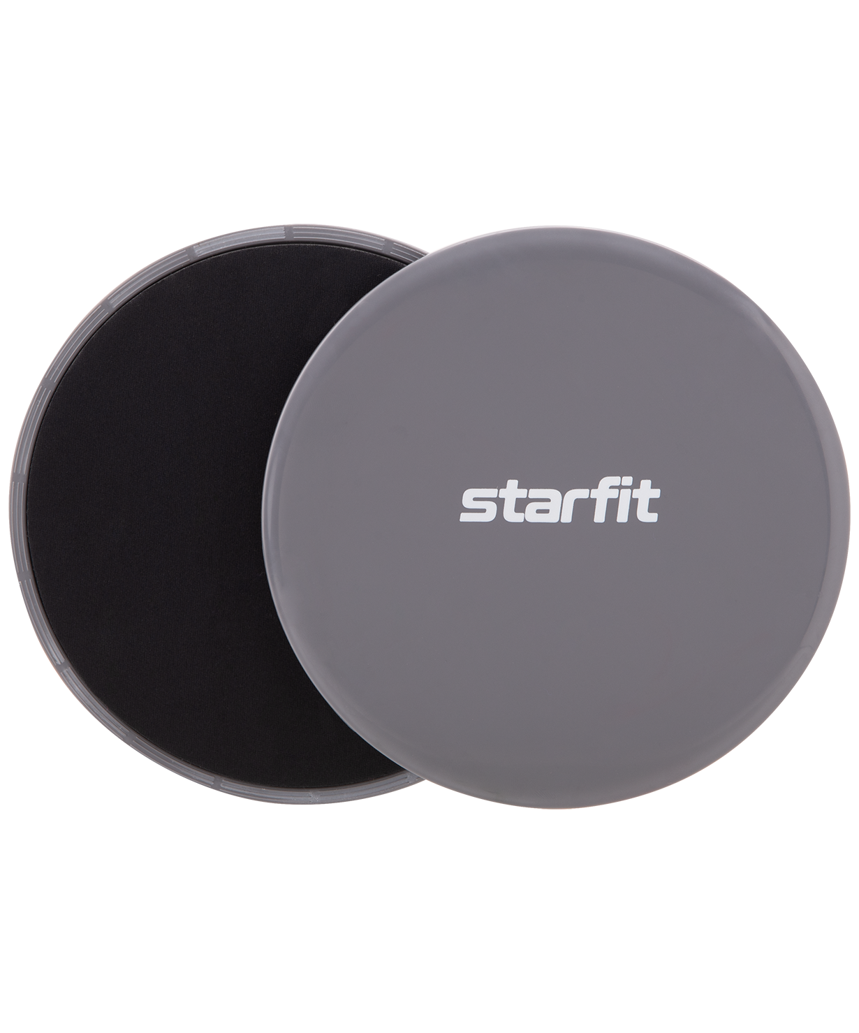 Starfit Глайдинг диски для скольжения Core FS-101, серый/черный