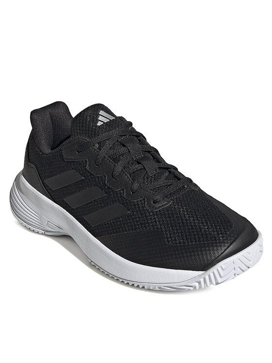 

Кроссовки женские Adidas Gamecourt 2.0 Tennis Shoes ID1494 черные 40 EU, Черный, Gamecourt 2.0 Tennis Shoes ID1494