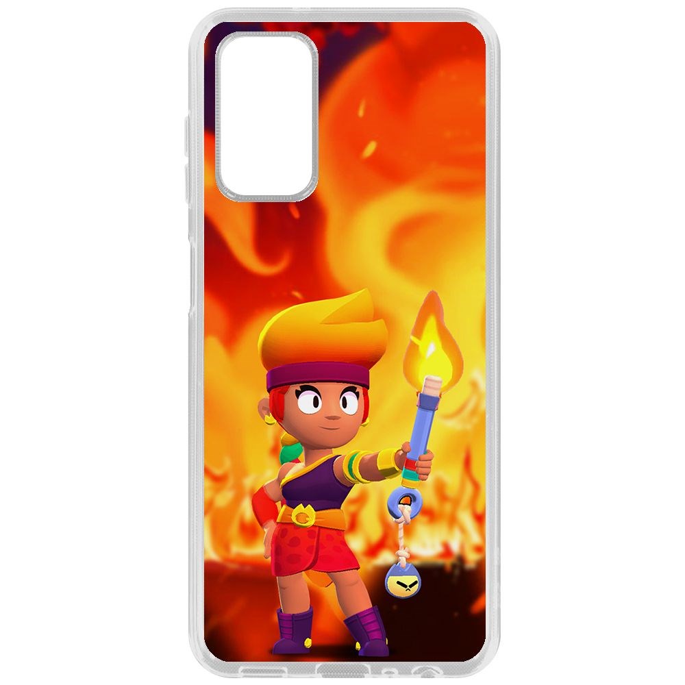 

Чехол-накладка Brawl Stars-Амбер для Samsung Galaxy A13 (A135), Прозрачный