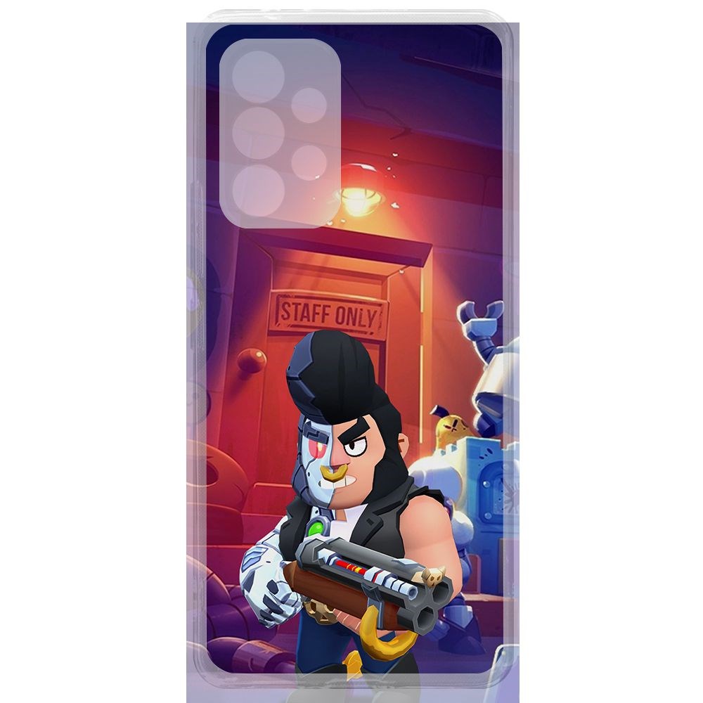 

Чехол-накладка Brawl Stars-Б-800 для Samsung Galaxy A53 5G (A536), Прозрачный