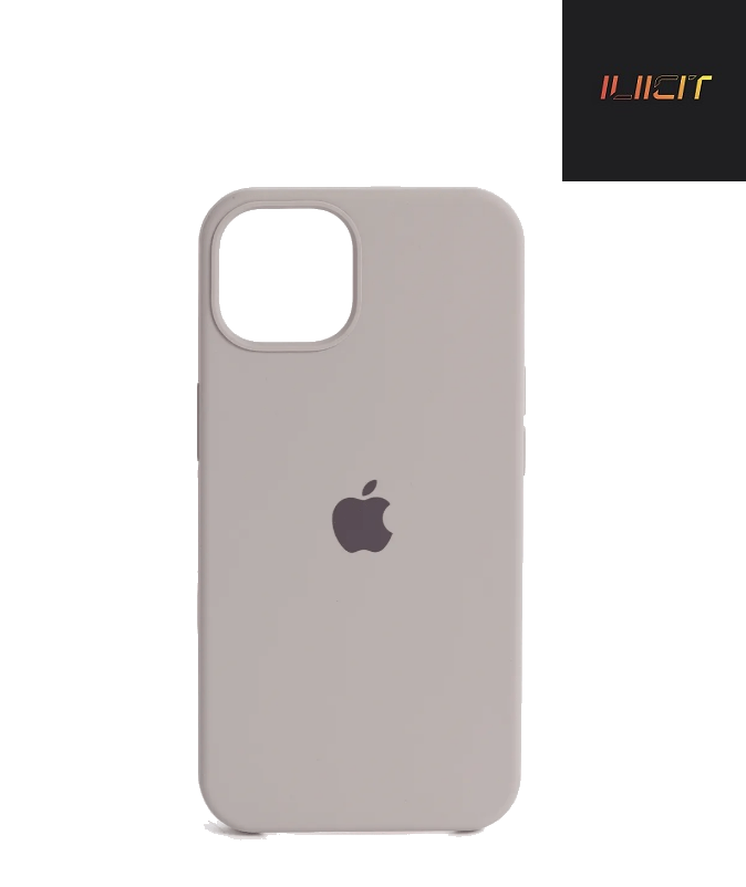 

Чехол iPhone 15 Plus Silicon Сase APL WS (с лого), серый 32 (IS793871)