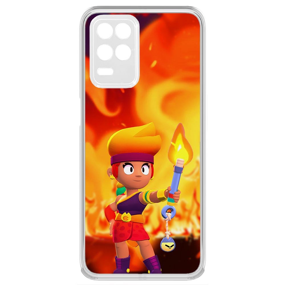 

Чехол-накладка Brawl Stars-Амбер для Realme 8 5G